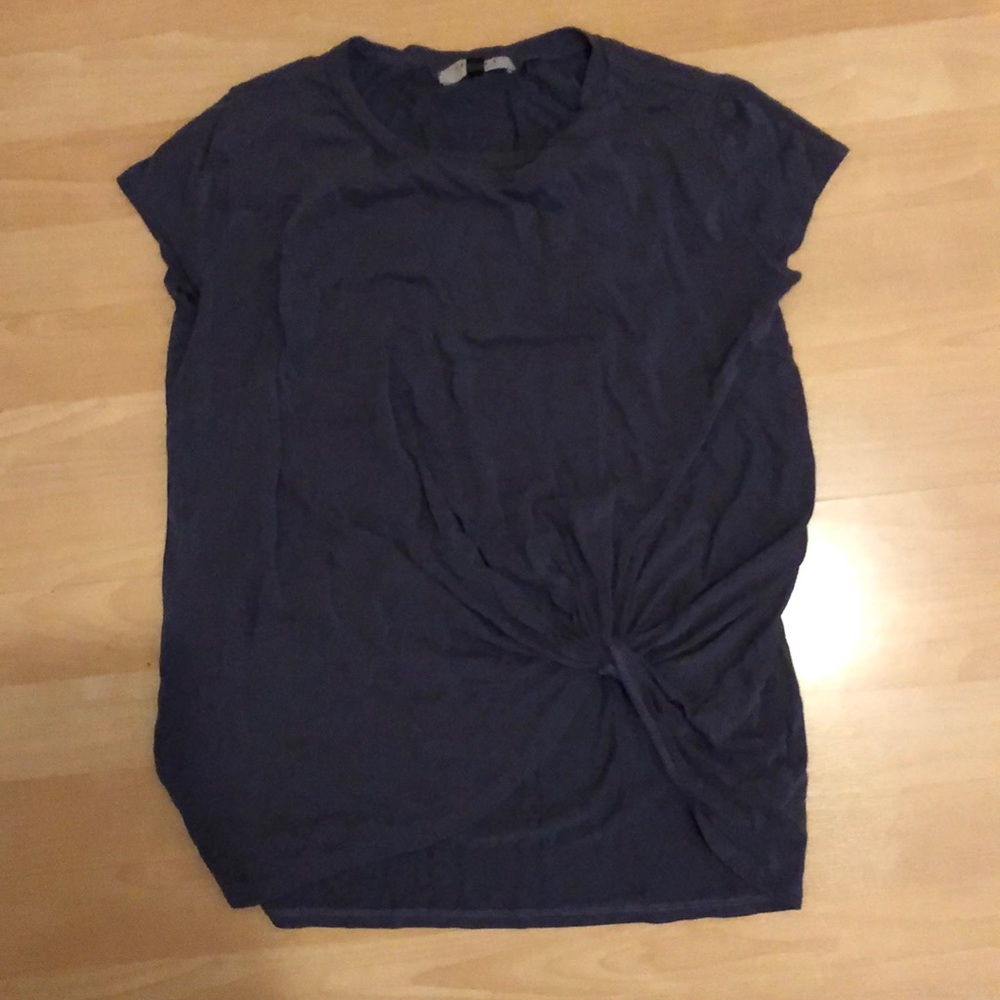 Purple work shirt